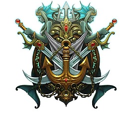 卡通動漫海盜掛飾png元素
