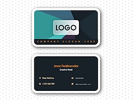 創(chuàng)意簡(jiǎn)潔現(xiàn)代名片模板