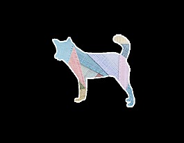 簡(jiǎn)潔小清新狗狗裝飾素材