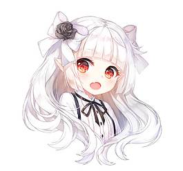 卡通動漫美少女png元素