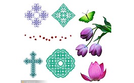 創(chuàng)意卡通裝飾png元素