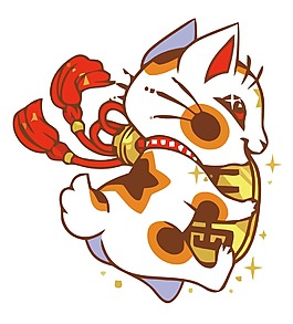 創意卡通小狗png元素