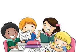卡通幼儿教学png元素
