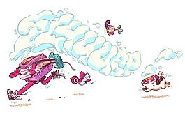 卡通動(dòng)漫動(dòng)物png元素