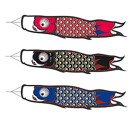 卡通創(chuàng)意魚形風(fēng)箏png元素