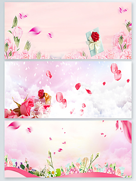 三八婦女節(jié)banner海報背景圖