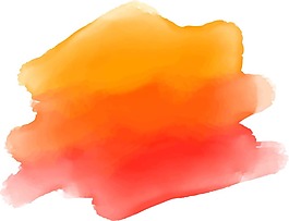 創(chuàng)意彩墨裝飾png元素