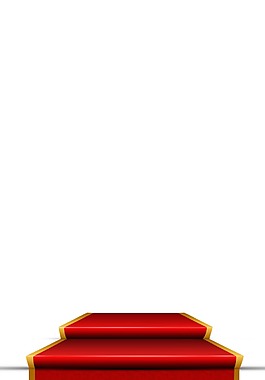 創(chuàng)意紅色幕布裝飾png元素