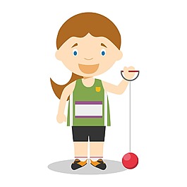 卡通體育運動png元素