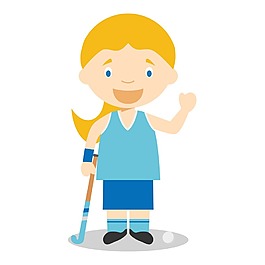 卡通登山運動png元素