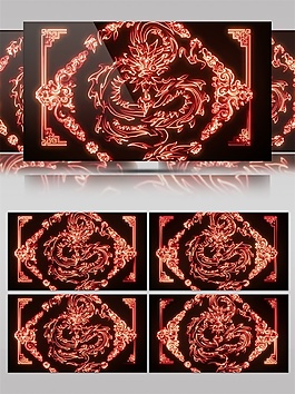 金色迷幻光斑視頻素材