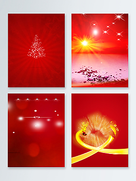 紅色粒子光效產(chǎn)品背景
