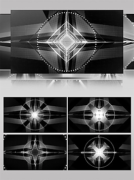 白色星光衛(wèi)星動態(tài)視頻素材