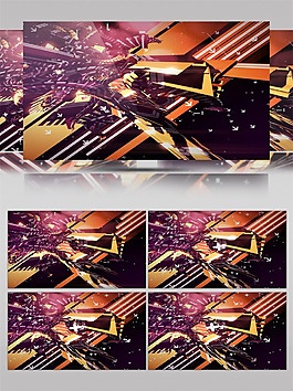 金碧辉煌卫星视频素材