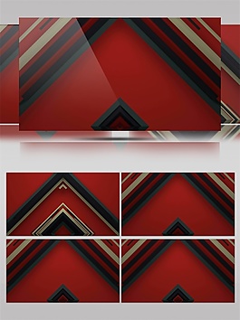 紅色激光三角動態(tài)視頻素材