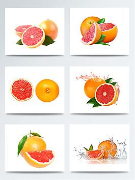 夏季橙子元素设计
