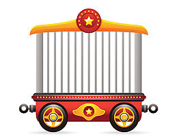 卡通創(chuàng)意汽車矢量元素