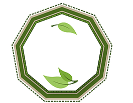 卡通創(chuàng)意多邊形矢量元素