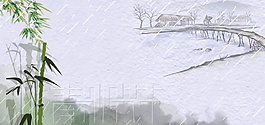 中國風(fēng)清明時節(jié)雨紛紛海報背景設(shè)計