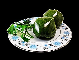 創意清明PNG青團元素