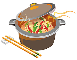 卡通創(chuàng)意美食矢量元素