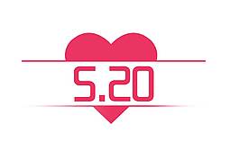 手繪紅心520元素