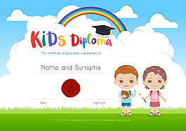 幼兒園畢業(yè)證書