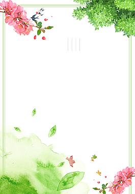 二十四節氣之春分春季風景背景