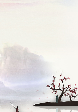 水墨海報(bào)底紋背景