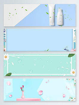 小清新母親節(jié)促銷banner背景
