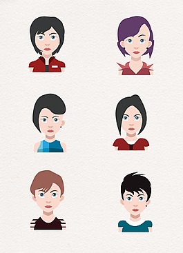 大眼睛人物可愛形象設(shè)計