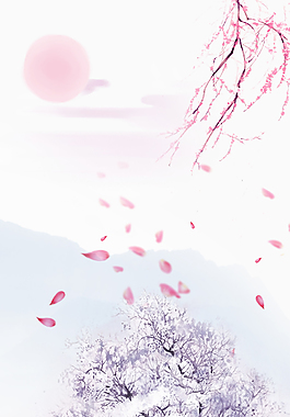 三生三世十里桃花背景