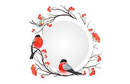 中國風花鳥元素