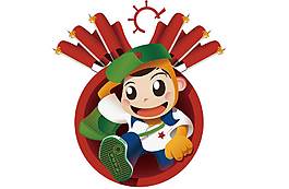 手繪五四青年節(jié)元素