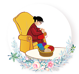 卡通母親節(jié)節(jié)日促銷元素
