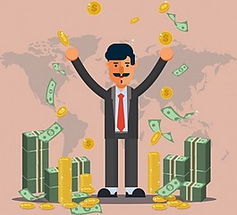 商业贸易金钱交易背景素材下载