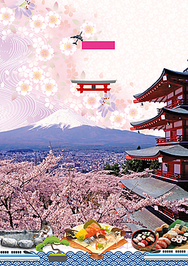 日本旅游背景