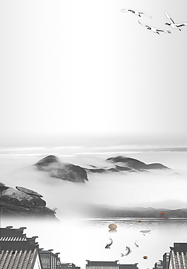 中國風(fēng)水墨背景