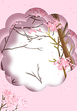 母親節(jié)粉色清背景