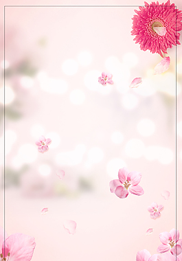 母親節(jié)粉色清新背景