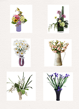 唯美仿真花整體花藝設計元素