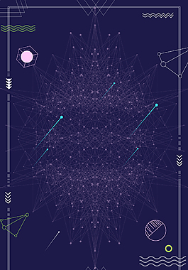 夢(mèng)幻星空宇宙簡(jiǎn)約邊框背景