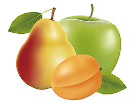 小清新新鮮水果元素