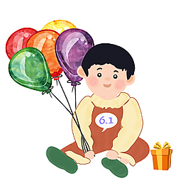 卡通可愛(ài)61兒童節(jié)素材