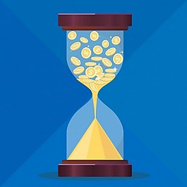 時(shí)間就是金錢(qián)ai矢量素材下載