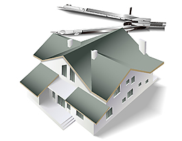 卡通建筑设计楼房雏形模型矢量元素