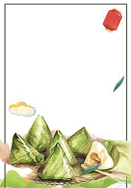 端午節粽子主題背景