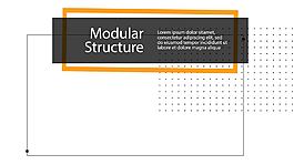 線框框架主題的現代簡約風內容演示AE工程