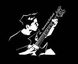 吉他音樂(lè)ai矢量素材下載