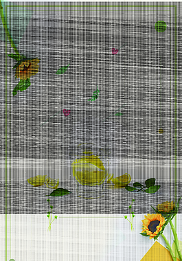 簡(jiǎn)約清新夏季飲品海報(bào)背景
